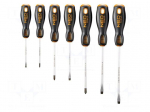 Screwdriver: universal-set | Phillips,slot | 7pcs.