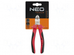 Pliers | side,cutting,insulated | 160mm | Chrom-vanadium steel