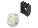 Switch: push-button | 22mm | white
