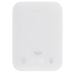 Kitchen scales Adler  Kitchen Scale | AD 3181w | Graduation 1 g | Display type LED | White