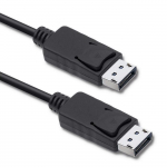 Qoltec DisplayPort v1.2 male | DisplayPort v1.2 male | 5K | 1m