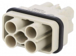 Connector: HDC | contact insert | male | 10A,40A | 250V,400V | Han Q
