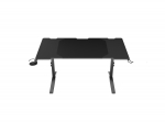 Genesis | Modular Gaming Desk | Holm 140 RGB | Anthracite Black