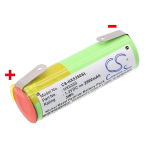 2500mAh for Bella 1590,1590B,1590C,1591,1591B,1591C,1591Q,1592,1592B,1852
