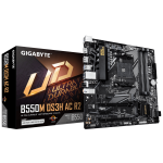 Gigabyte B550M DS3H AC R2 | Processor family AMD | Processor socket AM4 | DDR4 DIMM | Supported hard disk drive interfaces SATA
