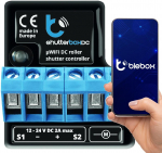 BLEBOX shutterBoxDC v2 WiFi I/O module 2x input binary 2x relay outputs 230V
