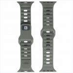 Strap Evelatus Evelatus Watch 38/40/41 Sport Silicone Loop Dark Gray