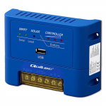 Qoltec Solar charge controller MPPT 15A for powering DC consumers and charging batteries 12V / 24V | AGM