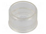 Cover | 45 | &Oslash;31.6x25.9mm | silicone | Body: transparent