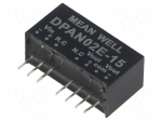 Converter: DC/DC | 2W | Uin: 4.5&divide;9V | Uout: 15VDC | Uout2: -15VDC | SIP8