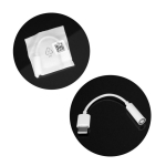 Cable Huawei HUAWEI original adapter AUX Type C (male) to Jack 3,5 mm (female) CM20 white bulk