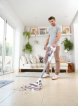 Black & Decker BHFEA515J stick vacuum/electric broom Battery Dry Cyclonic Bagless 0.5 L Orange, White 1.5 Ah
