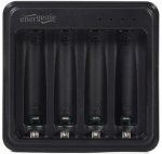 Battery charger Gembird USB 4-slot for AA/ AAA Black