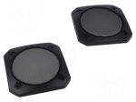 Loudspeaker grille | 100mm | metal,plastic | 2pcs.