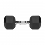 REBEL ACTIVE Hantle żeliwne gumowane 2x10 kg