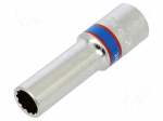 Socket: 12-angles | socket spanner | 10mm | 3/8" | long