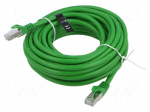 Patch cord | S/FTP | Cat: 6a | RJ45 plug,both sides | wire | OFC | 12m