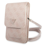 Guess 4G Triangle Handbag Pink