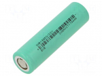 Re-battery: Li-Ion | 18650,MR18650 | 3.6V | 3200mAh | &Oslash;18.35x65mm | 10A