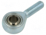 Ball joint | 10mm | M10 | right hand thread,outside | steel
