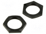 Nut M18 | poliacetal | 2pcs | E2F
