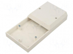 Enclosure: junction box | X: 164mm | Y: 27.5mm | Z: 82mm | wall mount