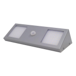 KRONOS LED  IP54, 8W, 4000K anti-vandal lamp with PIR movement sensor