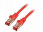 Patch cord | S/FTP | Cat: 6 | RJ45 plug,both sides | stranded | CCA | 10m