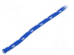 Rope | polypropylene | &Oslash;rope: 5mm | L: 25m | with a core | blue