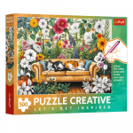 M&auml;nguala | PC | Konsoolid | Tarvikud // Harivad m&auml;nguasjad | Interaktiivsed | Loomingulised | Kunstilised // Puzzle - 500 - Creative - Kocia oranżeria - Trefl 37562