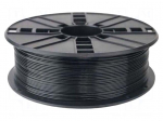 Filament: PLA | 1.75mm | black | 190&divide;220&deg;C | 200g