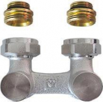 Angle 2-way bottom connection 1/2"xG3/4 HERZ