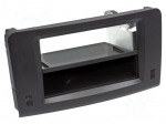 Radio frame | Mercedes | 2 DIN | silver