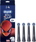 Oral-B Replacement brush heads | iO kids Refills Spiderman | Heads | For kids | Number of brush heads included 4
