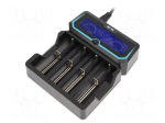 Charger: microprocessor-based | Li-Ion,Ni-Cd,Ni-MH | 2A