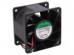 Fan: DC | axial | 24VDC | 60x60x38mm | 70.5m3/h | 47dBA | ball bearing