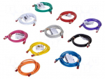 Patch cord | S/FTP | Cat 6 | RJ45 plug,both sides | stranded | Cu | 2m
