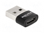 Adapter | USB 2.0 | USB A plug,USB C socket