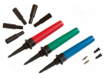 Measuring tip | 11A | 1kV | red,blue,green