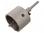 Hole saw | &Oslash;: 80mm | concrete,brick type materials