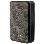 Guess Powerbank 18W GUPB10DP4GEGW 10000mAh 4G Leather Metal Logo / brown