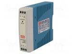 Power supply: switched-mode | 10W | 15VDC | 0.67A | 85&divide;264VAC | 170g