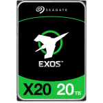 Seagate Exos X20 20 TB Retail, Hard Drive SATA 6 Gb/s, 3.5", Retail