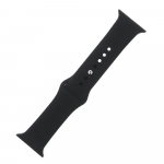 Fusion silikona siksniņa M | L Apple Watch 38 | 40 | 41 mm, melna
