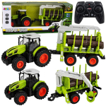 M&auml;nguala | PC | Konsoolid | Tarvikud // M&auml;nguasjad ja m&auml;ngud lastele // Traktor Zdalnie Sterowany RC z Przyczepą Leśną i Chwytakiem Do Drewna 1:24