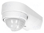 Motion sensor | wall mount | 230VAC | IP65 | Range: 10m | 240&deg; | 1.2kW