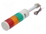 Signaller: signalling column | LED | red/amber/green | Usup: 24VDC