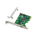 CONCEPTRONIC 4xPCIe3.0 USB-C/-A3.2 Gen2 kaart 10Gbps