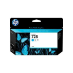 HP 728 tindikassett Designjet T730/T830 jaoks Cyan (F9J67A)