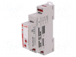 Timer | 1s&divide;10days | DPDT | 24VDC/8A,250VAC/8A | 12&divide;240VAC | 12&divide;240VDC